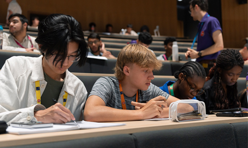 Students in a class